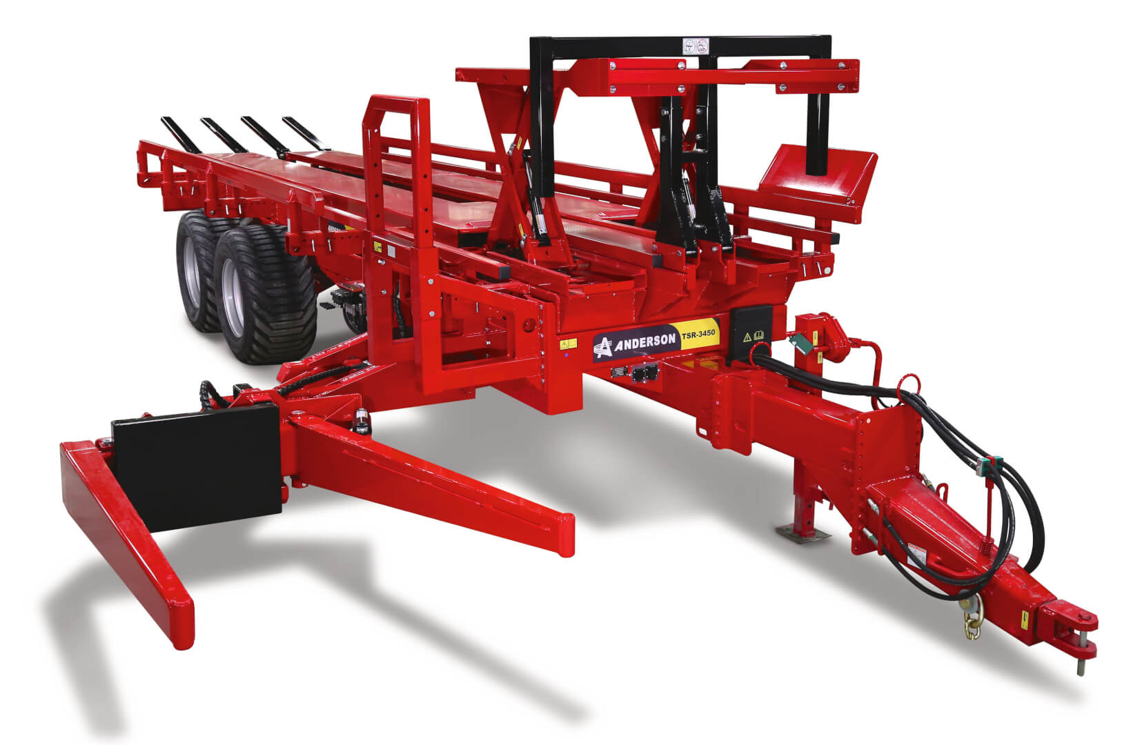 Anderson TSR-3450 bale loader and accumulator