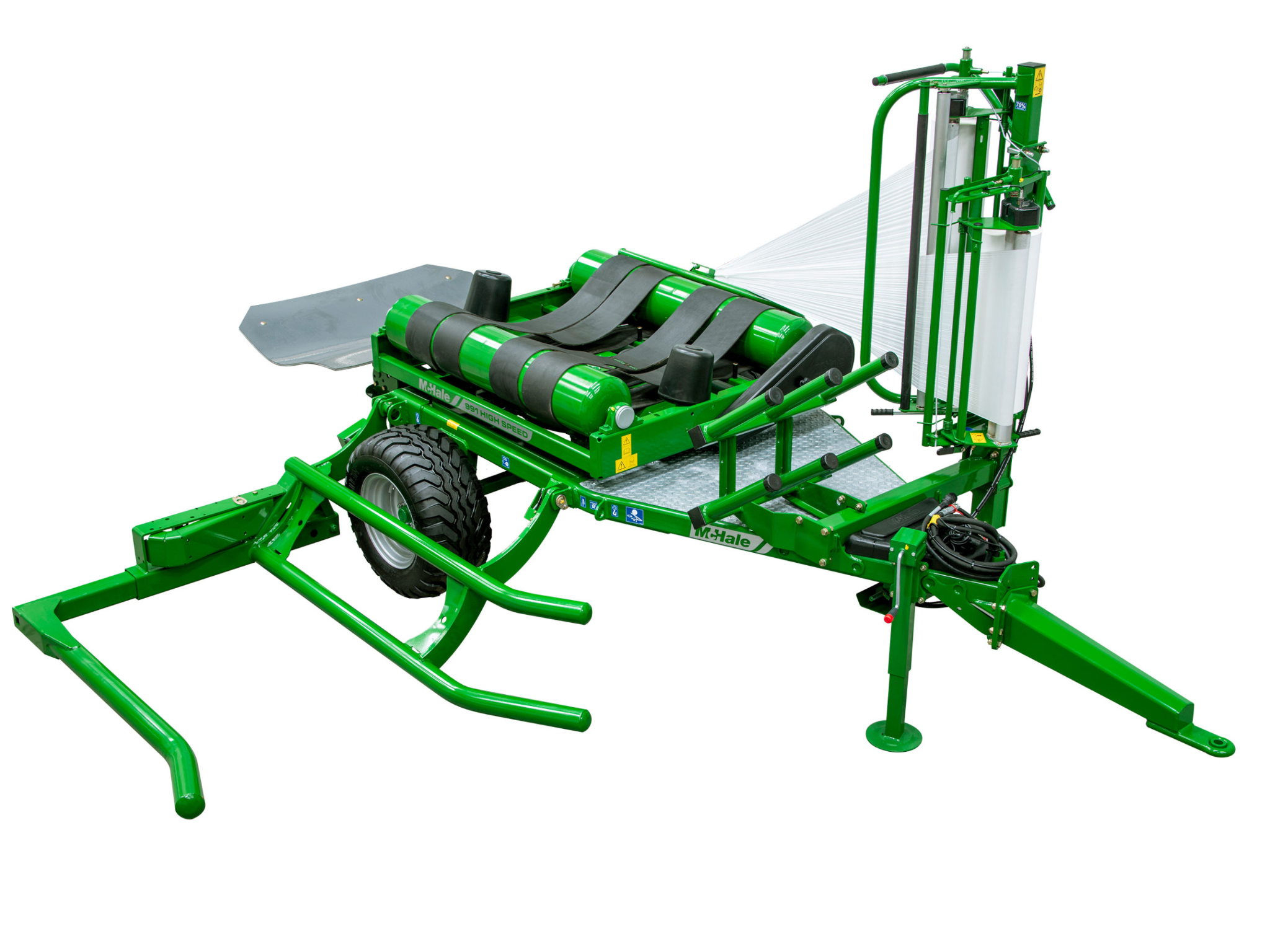 McHale 991 High Speed bale wrapper