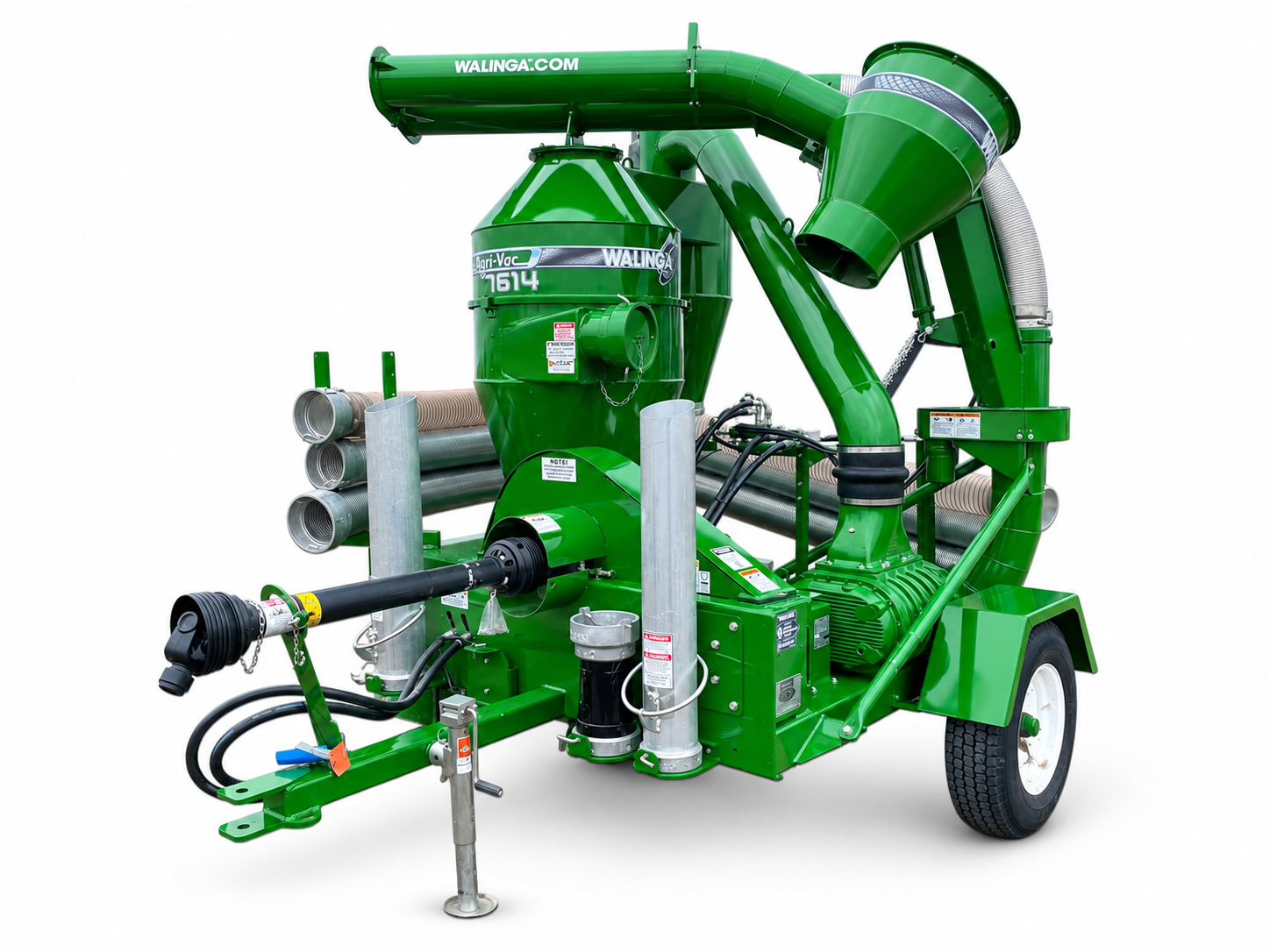 Walinga Agri-Vac 7614 grain vacuum — edited supplied photograph