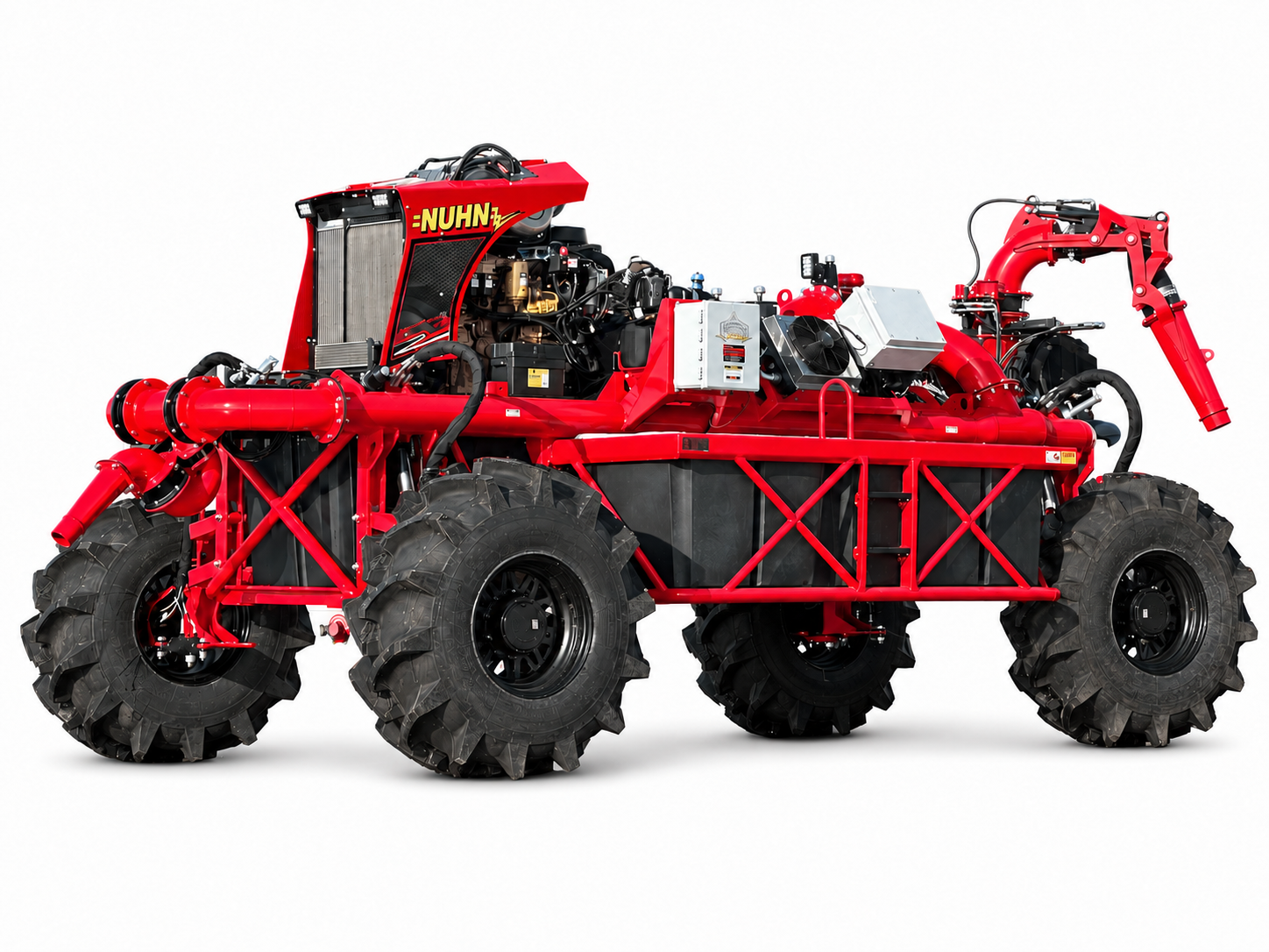 Nuhn lagoon crawler and manure mixer