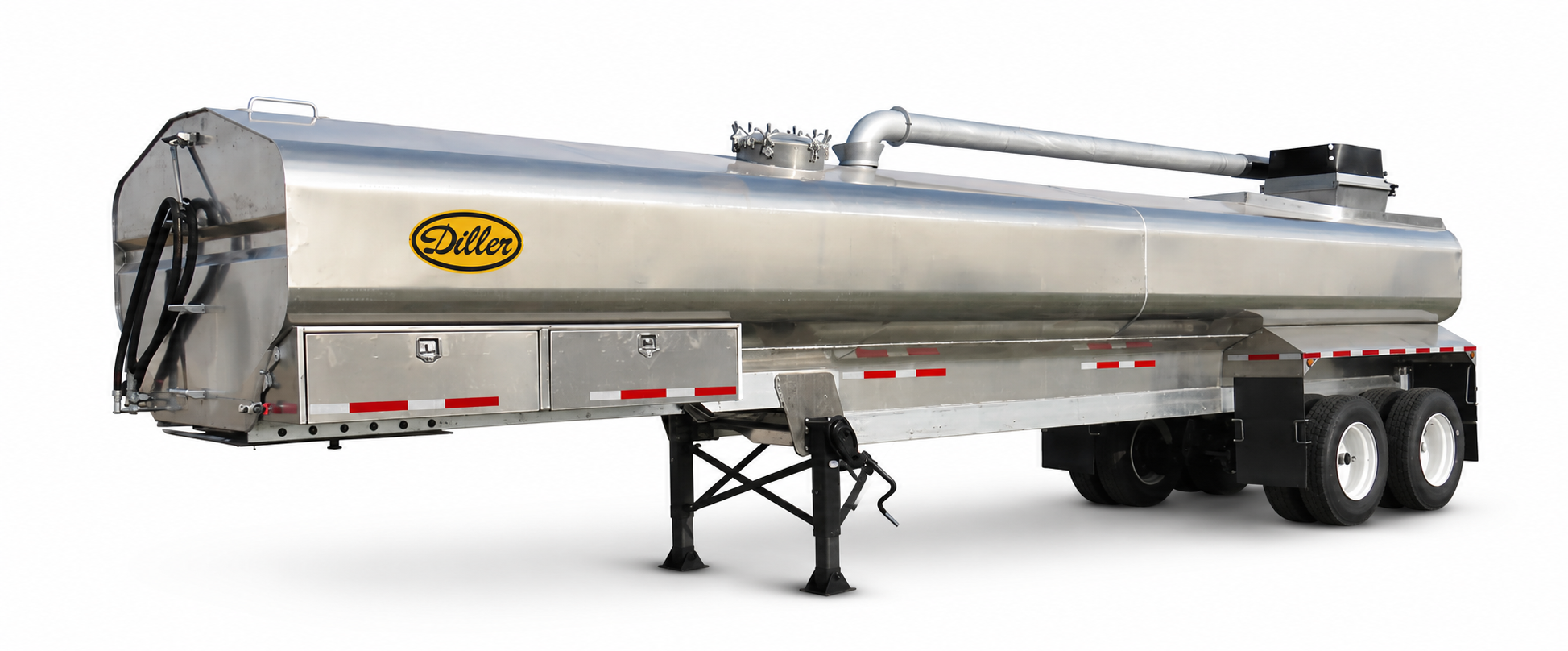 Diller manure transport semitrailer