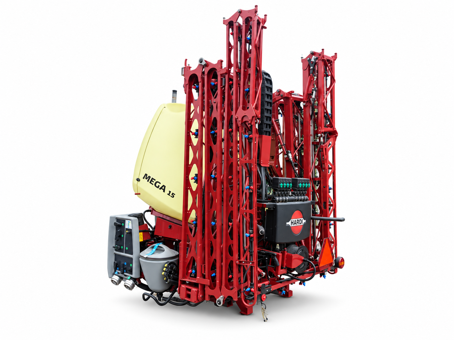 HARDI MEGA 15 mounted sprayer with folded booms