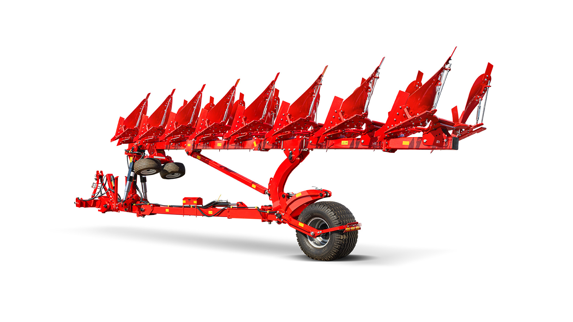 Reversible plow
