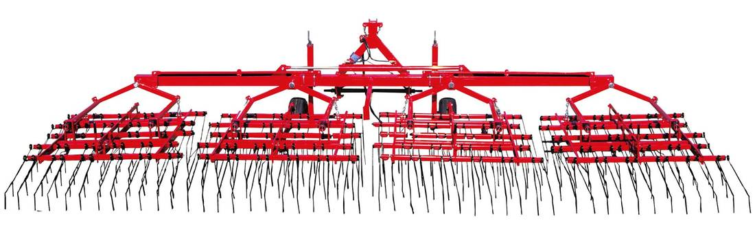 Red tine weeder
