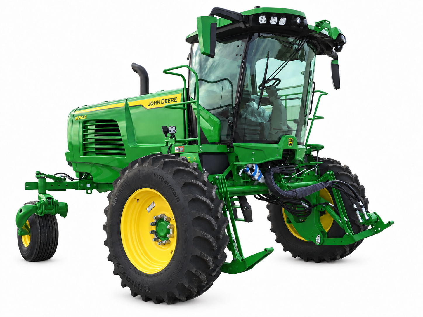John Deere W260R windrower power unit